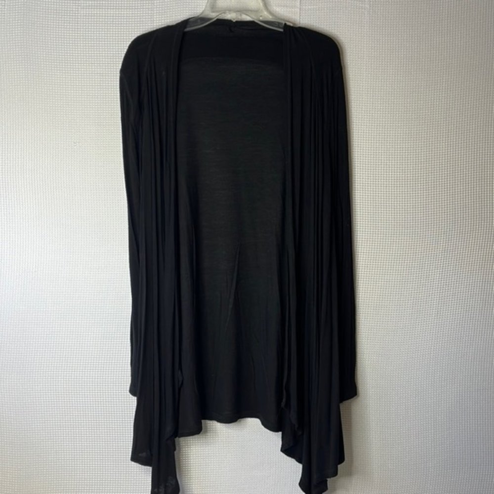 Long Black Cardigan
